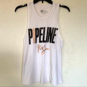 Roxy Pipeline Graphic Muscle Tank Top